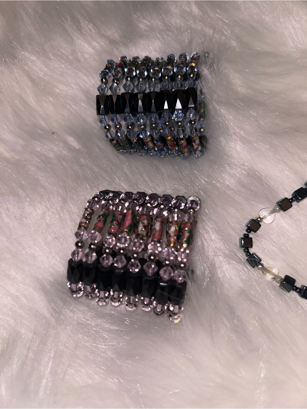 Vintage hematite wrap bracelets magnetic 🧲